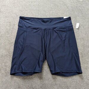 NEW Old Navy Women's High Rise Bike Shorts Size 4X Activewear Shorts